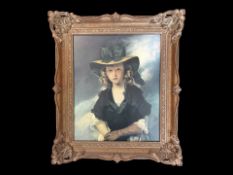 Gainsborough Girl Framed Print.