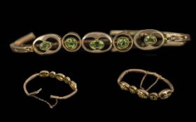 Antique Period Ladies 9ct Gold Bracelet