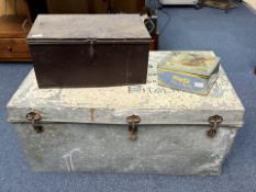 British Airways Cargo Large Metal Chest,