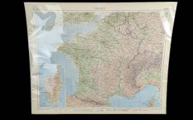 Colour Map of France, plate 67,John Bart