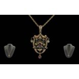 Antique Period - Pleasing Ladies 9ct Gol