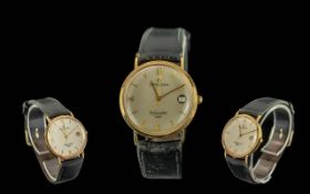 Sovereign - Swiss Made 9ct Gold Cased Qu