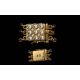 Mikimoto Signed Ladies Triple Strand Cultured Pearl Necklace - With 18ct Gold Sapphire & Diamond - Image 4 of 5
