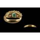 Ladies - Early 20th Century Stunning 18ct Gold Emerald and Diamond Set Dress Ring, Marked 18ct to - Image 2 of 2