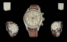 International Watch Company Schaffhausen Gents Automatic Chronograph Wrist Watch. Purchase Date 15th