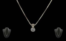 Ladies Pleasing Quality 18ct White Gold