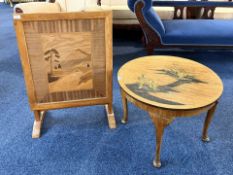 Early to mid Century Coffee Table of Cir