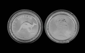 Australia Elizabeth II 1993 1 oz Fine Si