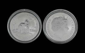 Australia - Kangaroo Elizabeth II 1 oz F