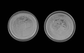 Australian Kookaburra 2014 1 oz Fine Sil