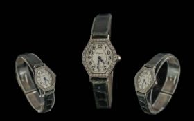 Longines - L51840 Ladies Steel Cased Dia