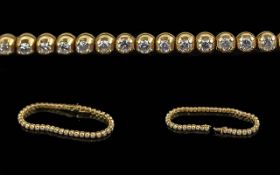 Ladies Pleasing Quality 18ct Gold Diamon