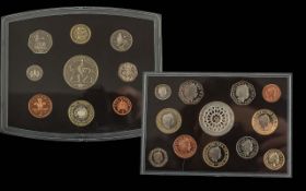 Royal Mint 2002 The Queens Golden Jubilee Coin Collection + 2007 Proof Coin Collection