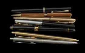 Collection of Fountain & Ballpoint Pens.