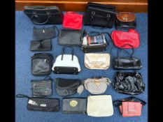 Collection of Ladies Fashion Handbags, assorted colours and designs, to include Julien Macdonald.