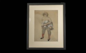 Gaston Hoffmann (1883-1977) Original Signed Watercolour,