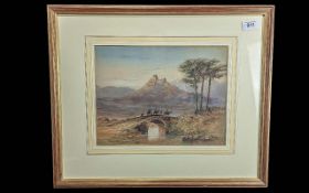 John Henry Bradley (British 1832-1884) Watercolour,