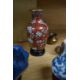 A collection of Chinese collectibles including cloisonné, yixing, etc. vases 18cm high. - Image 3 of 11