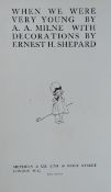 ° ° Milne, A.A. - When We Were Very Young ... With decorations by Ernest H. Shepard. Third