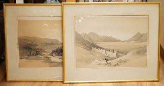 After David Roberts RA (Scottish, 1796-1864), two lithographs comprising: ‘The Convent of St