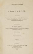 ° ° Burns, John - Observations on Abortion: containing an account of the manner in which it takes