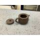 A collection of Chinese collectibles including cloisonné, yixing, etc. vases 18cm high. - Image 8 of 11