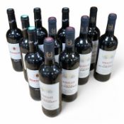 Eleven bottles Chateau du colombier, Bordeaux, 2022/2023. Condition - good