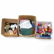 A large collection of vintage and later money boxes to include ceramic and pottery examples.