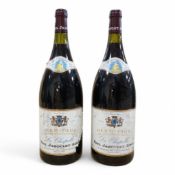 Two magnums of Crozes Hermitage, 1999, Paul Jabolet Aine. Condition - fair