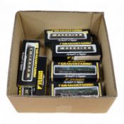 Eleven boxed Graham Farish N gauge railway, including two locomotives; a Rebuilt Merchant Navy Class