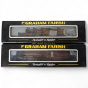 Two boxed Graham Farish N gauge railway LMS locomotives; Coronation Class Duchess of Sutherland 6233