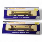 Two boxed Dapol N gauge railway Class 73 Pullman electro-diesel locomotives; 73101 Brighton Evening