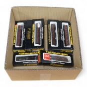 Eleven boxed Graham Farish N gauge LMS railway, including two locomotives; Coronation Class City of