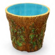 A 19th century Minton majolica jardiniere, 45.5cm