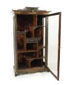 Gabriel Viardot (French, 1830-1906), a French Aesthetic movement mahogany and ormolu mounted cabinet