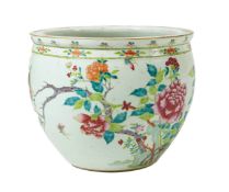 A Chinese famille rose jardinere, 19th century