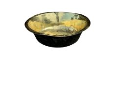 A 19th century circular brass dairy pan, diameter 75cm, height 27cm