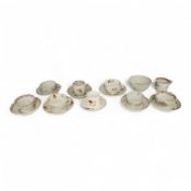 A collection of 18th century and later English teaware (18)