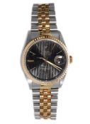 A gentleman's 1997 stainless steel and gold Rolex Oyster Perpetual Datejust Superlative Chronometer