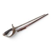 A 1911 pattern cavalry officer’s sword by J. Gaunt and son, etched with crowned GVR cipher and