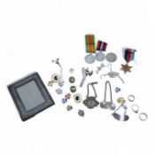 A 1970's 9ct gold wedding band, size W, a George V 9ct rose gold wedding band, 9.3 grams, a 1970's