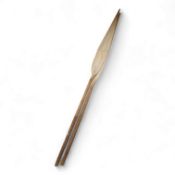 A pair of tribal paddles, 180 cm long