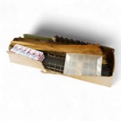 A quantity of 1930s-50s Bassett Lowke 0 gauge railway related track parts and accessories, including