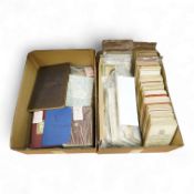 A collection of twenty-one late 19th century Ordnance Survey maps, many in slip cases, including the