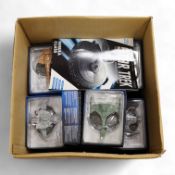 Twenty-five boxed Star Trek Eaglemoss Collections magazine issue starship models, with the