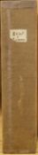 Kent and East Sussex, a set of four 1850s engraved maps mounted on linen, engraved by Benjamin