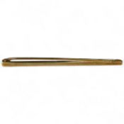 A 9ct gold tie pin, length 5cm, British hallmarks, gross weight approximately 2.5 grams