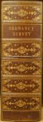 The West Midlands, Ordnance Survey maps, comprising of a set of nine engraved maps mounted on linen;
