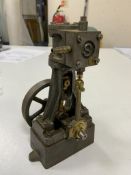 A Stuart No.10 vertical live steam single cylinder stationary engine, together with the original