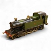 A Gauge One live steam GWR 2-6-2T Prairie Tank locomotive, 4400, spirit fired pot boiler with two